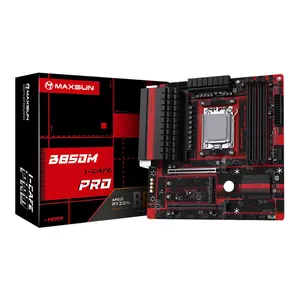 Maxsun MS-B850M I-CAFE PRO Motherboard, AMD B850 Chipset, AM5 Socket, DDR5 8000MHz OC, Micro ATX Form Factor