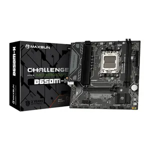 Maxsun MS-Challenger B650M-K Motherboard, AMD B650 Chipset, AM5 Socket, DDR5 6400MHz OC, Micro ATX Form Factor