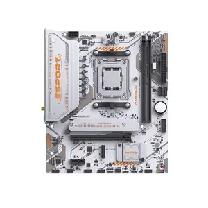 Maxsun MS-eSport B850M WIFI ICE Motherboard, AMD B850 Chipset, AM5 Socket, DDR5 7800MHz OC, Micro ATX Form Factor