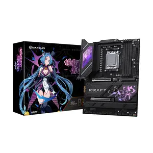 Maxsun MS-iCraft B850 AIGA ATX Motherboard, AMD B850 Chipset, AM5 Socket Support, DDR5 Memory Up to 8400MHz OC, PCIe 5.0 Ready, High-Performance Gaming Motherboard