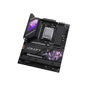 Maxsun MS-iCraft B850 AIGA ATX Motherboard, AMD B850 Chipset, AM5 Socket Support, DDR5 Memory Up to 8400MHz OC, PCIe 5.0 Ready, High-Performance Gaming Motherboard