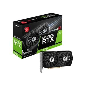 MSI GeForce RTX 3050 GAMING X 6GB Graphics Card, 6GB GDDR6 Memory, Factory Overclocked Performance, Twin Frozr Cooling System, NVIDIA Ampere Gaming GPU