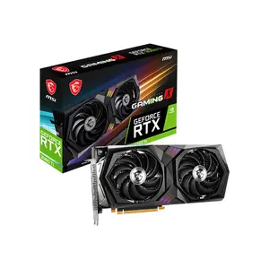 MSI GeForce RTX 3060 Ti GAMING X 8GB Graphics Card, 8GB GDDR6 Factory Overclocked Twin Fan High Performance Gaming GPU