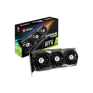 MSI GeForce RTX 3070 GAMING TRIO 8GB Graphics Card, 8GB GDDR6 Memory, Triple Fan RGB Cooling System, High-Performance NVIDIA Ampere Gaming GPU