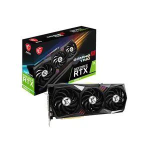MSI GeForce RTX 3080 Ti GAMING X TRIO 12GB Graphics Card, 12GB GDDR6X Memory, Factory Overclocked Core Clock, TRI FROZR Triple Fan Cooling System, NVIDIA Ampere Gaming GPU