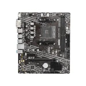 MSI A520M-A PRO Micro-ATX Motherboard, AMD A520 Chipset, AM4 Socket, DDR4 Memory Support, PCIe Expansion Ready, Reliable Ryzen Desktop Computing Platform