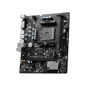 MSI B450M-A PRO MAX II AMD B450 Micro-ATX Motherboard, AM4 Socket, Ryzen 5000 Series Support, 2x DDR4 Up to 64GB 4133MHz OC, PCIe 3.0 x16, M.2 PCIe 3.0 x4, HDMI 2.0b, DVI-D, 2.5G LAN & 7.1-Channel HD Audio