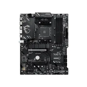 MSI B550 GAMING AMD B550 ATX Motherboard, AM4 Socket, Ryzen 5000 Series Support, 4x DDR4 Up to 128GB 4800+MHz OC, PCIe 4.0 x16, Dual M.2, USB 10Gbps Type-C, HDMI, DisplayPort & 1G LAN