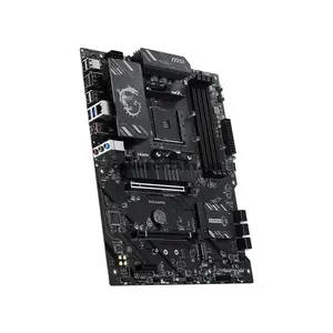 MSI B550 GAMING AMD B550 ATX Motherboard, AM4 Socket, Ryzen 5000 Series Support, 4x DDR4 Up to 128GB 4800+MHz OC, PCIe 4.0 x16, Dual M.2, USB 10Gbps Type-C, HDMI, DisplayPort & 1G LAN