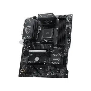 MSI B550 GAMING AMD B550 ATX Motherboard, AM4 Socket, Ryzen 5000 Series Support, 4x DDR4 Up to 128GB 4800+MHz OC, PCIe 4.0 x16, Dual M.2, USB 10Gbps Type-C, HDMI, DisplayPort & 1G LAN