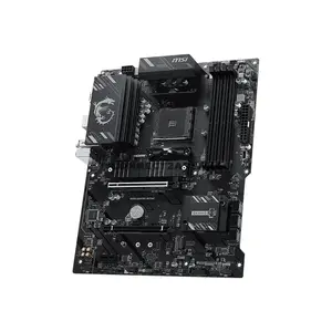 MSI B550 GAMING WIFI6E AMD B550 ATX Motherboard, AM4 Socket, Ryzen 5000 Series Support, 4x DDR4 Up to 128GB 4800+MHz OC, PCIe 4.0 x16, Dual M.2, Wi-Fi 6E, Bluetooth 5.3, USB 10Gbps Type-C & 1G LAN MSI