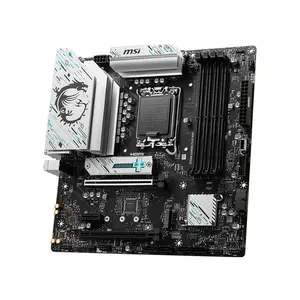 MSI B760M Gaming Plus WiFi Micro-ATX Gaming Motherboard, Intel LGA1700 Socket, PCIe 4.0 Expansion, WiFi 6E Connectivity, DDR5 Memory Support, Gaming Performance Platform