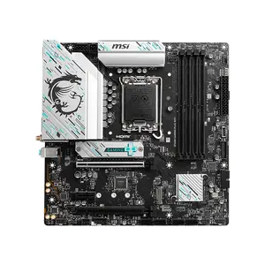 MSI B760M Gaming Plus WiFi Micro-ATX Gaming Motherboard, Intel LGA1700 Socket, PCIe 4.0 Expansion, WiFi 6E Connectivity, DDR5 Memory Support, Gaming Performance Platform