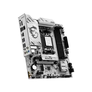 MSI B850M GAMING PLUS WIFI6E Micro-ATX Motherboard, AMD B850 Chipset, AM5 Socket, DDR5 Memory Support, WiFi 6E Connectivity, Gaming-Optimized Ryzen Platform Motherboard