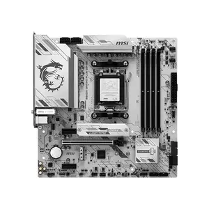 MSI B850M GAMING PLUS WIFI6E Micro-ATX Motherboard, AMD B850 Chipset, AM5 Socket, DDR5 Memory Support, WiFi 6E Connectivity, Gaming-Optimized Ryzen Platform Motherboard