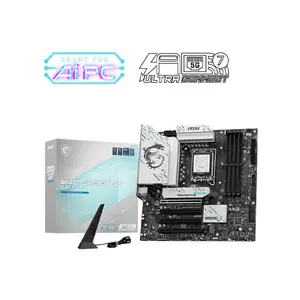 MSI B860M Gaming Plus WiFi DDR5 Micro-ATX Gaming Motherboard, Intel LGA1851 Socket, PCIe 5.0, WiFi 7, DDR5 Memory Support