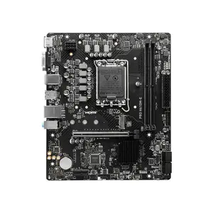 MSI PRO H610M-E DDR5 Micro-ATX Motherboard, Intel LGA1700 Socket, PCIe 4.0 Expansion, Dual Channel DDR5 Memory Support, Intel Core 14th Gen Compatible Platform