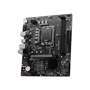 MSI PRO H610M-E DDR5 Micro-ATX Motherboard, Intel LGA1700 Socket, PCIe 4.0 Expansion, Dual Channel DDR5 Memory Support, Intel Core 14th Gen Compatible Platform