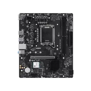 MSI PRO H610M-S WiFi DDR5 LGA1700 Micro-ATX Motherboard, WiFi Connectivity, DDR5 Memory Support, Intel Core 14th Gen Ready