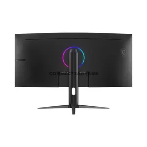 MSI MAG 342CQR E2 34-Inch UWQHD Curved Gaming Monitor, 3440×1440 VA Panel, 180Hz Refresh Rate, 1ms MPRT, 1500R Curvature, AMD FreeSync Premium, HDR Ready, 10-Bit Color, HDMI 2.0b, DisplayPort 1.4a