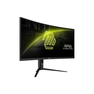 MSI MAG 342CQR E2 34-Inch UWQHD Curved Gaming Monitor, 3440×1440 VA Panel, 180Hz Refresh Rate, 1ms MPRT, 1500R Curvature, AMD FreeSync Premium, HDR Ready, 10-Bit Color, HDMI 2.0b, DisplayPort 1.4a
