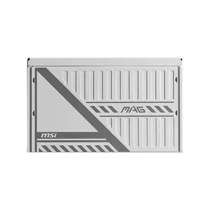 MSI MAG A650BNL 650W Power Supply White Edition, 80 PLUS Bronze Certified Efficiency, Reliable ATX Power Supply Design, Stable Power Delivery for Gaming and Productivity Systems