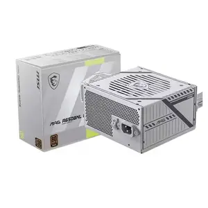 MSI MAG A650BNL 650W Power Supply White Edition, 80 PLUS Bronze Certified Efficiency, Reliable ATX Power Supply Design, Stable Power Delivery for Gaming and Productivity Systems