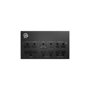 MSI MAG A850GL PCIE5 850W Power Supply Black Edition, 80 PLUS Gold Certified Efficiency, PCIe 5.0 Ready Design, Fully Modular Cable Management, High-Performance Gaming PSU