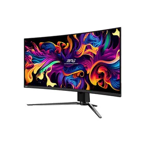 MSI MPG 341CQPX 34 Inch Curved QD-OLED Gaming Monitor, UWQHD 3440×1440 Resolution, 240Hz Refresh Rate, 0.03ms GtG Response Time, Quantum Dot OLED Panel, Premium Ultra-Wide Gaming Display