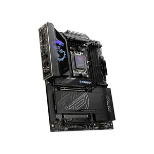 MSI MPG X870E CARBON WIFI ATX Gaming Motherboard, AMD X870E Chipset, AM5 Socket, DDR5 Memory Support, PCIe 5.0 Expansion, WiFi 7 High-End Gaming Platform