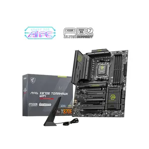 MSI MAG X870E TOMAHAWK WIFI ATX Gaming Motherboard, AMD X870E Chipset, AM5 Socket, DDR5 Memory Support, PCIe 5.0 Expansion, WiFi 7 Performance Gaming Platform