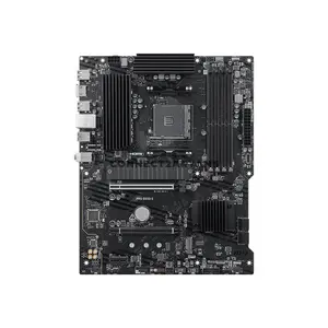 MSI PRO B550-S AMD B550 ATX Motherboard, AM4 Socket, Ryzen 5000 Series Support, 4x DDR4 Up to 128GB 4800+ MT/s OC, PCIe 4.0 x16, Dual M.2, USB 10Gbps Type-C, HDMI & Gigabit LAN