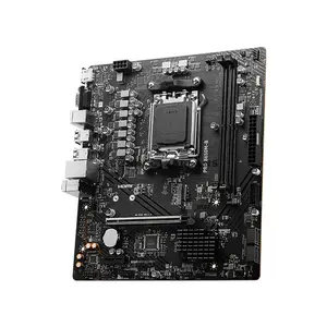 MSI PRO B650M-B Micro-ATX Motherboard, AMD B650 Chipset, AM5 Socket, Ryzen 9000 / 8000 / 7000 Support, DDR5 up to 6800+ MT/s OC, PCIe 4.0 x16, Gen4 x4 M.2, 2.5G LAN, HDMI 2.1, EZ Debug LED