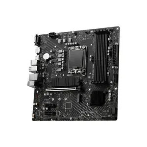 MSI PRO B760M-P DDR4 Micro-ATX Motherboard, LGA1700 Socket, PCIe 4.0 Support, Dual Channel DDR4 Memory, Intel Core 14th Gen Ready Business and Productivity Motherboard