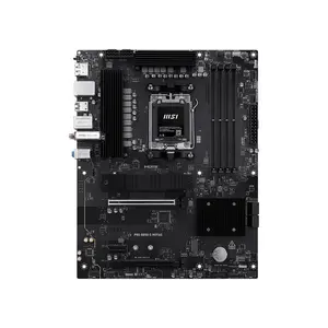 MSI PRO B850-S WIFI6E ATX Motherboard, AMD B850 Chipset, AM5 Socket, DDR5 Memory Support, PCIe 5.0 Expansion, WiFi 6E Professional Performance Platform