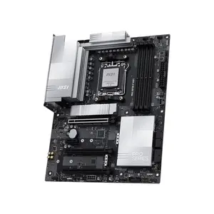 MSI PRO X870E-P WIFI ATX Motherboard, AMD X870E Chipset, AM5 Socket, DDR5 Memory Support, PCIe 5.0 Expansion, WiFi 7 Professional Performance Platform