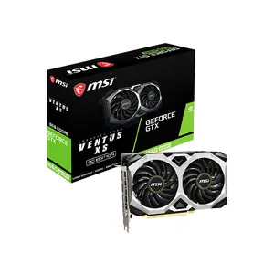 MSI GeForce GTX 1660 SUPER VENTUS XS OC Graphics Card, 6GB GDDR6 Memory, 1815MHz Boost Clock, Factory Overclocked Performance, Dual Fan Thermal Design, NVIDIA Turing Gaming GPU