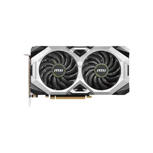 MSI GeForce RTX 2060 VENTUS GP OC Graphics Card, 6GB GDDR6 Memory, 1710MHz Boost Clock, Factory Overclocked Performance, Dual Fan Thermal Design, NVIDIA Turing Gaming GPU