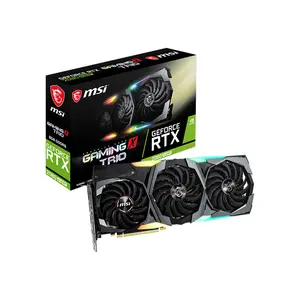 MSI GeForce RTX 2080 SUPER GAMING X TRIO Graphics Card, 8GB GDDR6 Memory, Factory Overclocked Performance, TRI FROZR Triple Fan RGB Cooling System, NVIDIA Turing High-End Gaming GPU