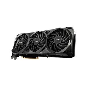 MSI GeForce RTX 3070 Ti VENTUS 3X OC 8GB Graphics Card, 8GB GDDR6X Memory, Factory Overclocked Core Clock, Triple Fan Thermal Design, NVIDIA Ampere Gaming GPU