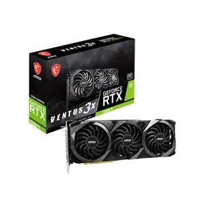 MSI GeForce RTX 3080 Ti VENTUS 3X OC 12GB Graphics Card, 12GB GDDR6X Memory, Factory Overclocked Performance, Triple Fan Thermal Design, NVIDIA Ampere Gaming GPU