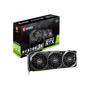 MSI GeForce RTX 3090 VENTUS 3X 24GB Graphics Card, 24GB GDDR6X Memory, Triple Fan Thermal Design, NVIDIA Ampere Architecture, High-Performance 4K Gaming and Content Creation GPU