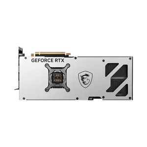MSI GeForce RTX 4080 16GB GAMING SLIM WHITE GDDR6X Graphics Card, Triple Fan Cooling, PCIe 4.0, HDMI 2.1a, DisplayPort 1.4a