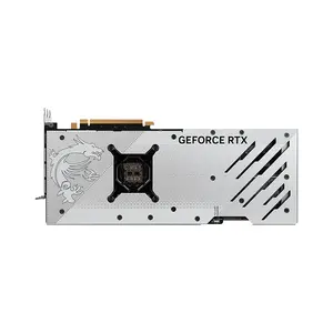 MSI GeForce RTX 4080 16GB GAMING X TRIO WHITE GDDR6X Graphics Card, Triple Fan Cooling, PCIe 4.0, HDMI 2.1a, DisplayPort 1.4a