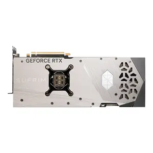 MSI GeForce RTX 4090 SUPRIM X 24G Graphics Card, 24GB GDDR6X Memory, PCIe 4.0 Interface, Triple-Fan SUPRIM Cooling System, HDMI 2.1a and DisplayPort 1.4a Connectivity, Factory Overclocked Flagship Gaming and AI GPU