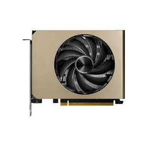 MSI GeForce RTX 5050 8G INSPIRE ITX OC Graphics Card, 8GB GDDR6 Memory, PCIe 5.0 Interface, Compact ITX Form Factor Design, HDMI 2.1b and DisplayPort 2.1b Connectivity, Factory Overclocked Small Form Factor Gaming GPU