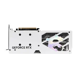 MSI GeForce RTX 5060 8G GAMING TRIO OC WHITE 8GB GDDR7 Graphics Card, Triple Fan Cooling, PCIe 5.0, HDMI 2.1b, DisplayPort 2.1b