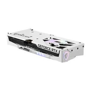 MSI GeForce RTX 5060 8G GAMING TRIO OC WHITE 8GB GDDR7 Graphics Card, Triple Fan Cooling, PCIe 5.0, HDMI 2.1b, DisplayPort 2.1b