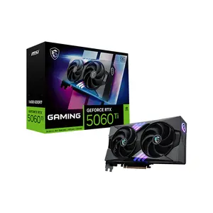 MSI GeForce RTX 5060 Ti 16G GAMING OC 16GB GDDR7 Graphics Card, Twin Frozr Cooling, PCIe 5.0, HDMI 2.1b, DisplayPort 2.1b