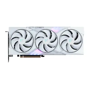 MSI GeForce RTX 5060 Ti 16G GAMING TRIO OC WHITE 16GB GDDR7 Graphics Card, Triple Fan Cooling, PCIe 5.0, HDMI 2.1b, DisplayPort 2.1b